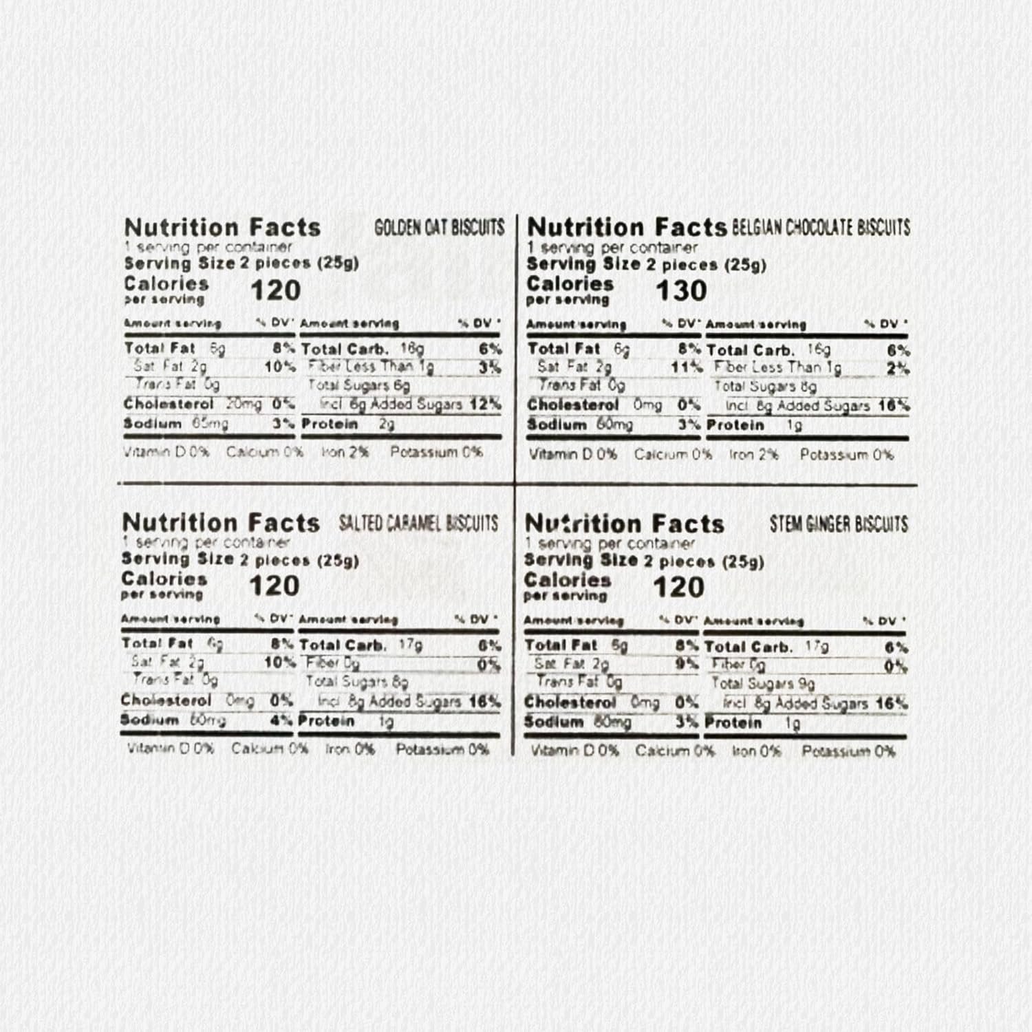 Alternative view of Walkers Assorted Biscuits Mini Packs 100 x 25g