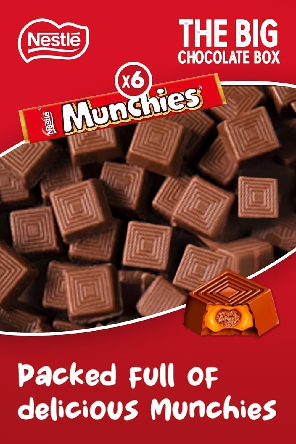 Nestlé Big Chocolate Box 30 Bars – Chocolate Bars Multipack, Assorted Chocolates Gift Box with KitKat, Aero, Yorkie & Munchies - Image 7
